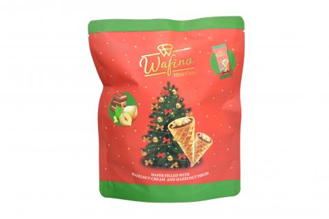 Mini kornoutky s lískooříškovou náplní - Wafino 100g