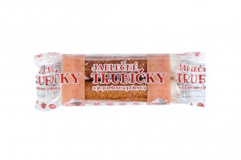 Jablečné trubičky s jogurtovou polevou - bez lepku - Trutna 24g
