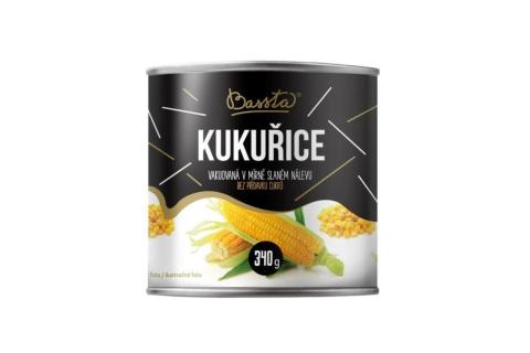 Kukuřice v mírně slaném nálevu - Bassta 340g