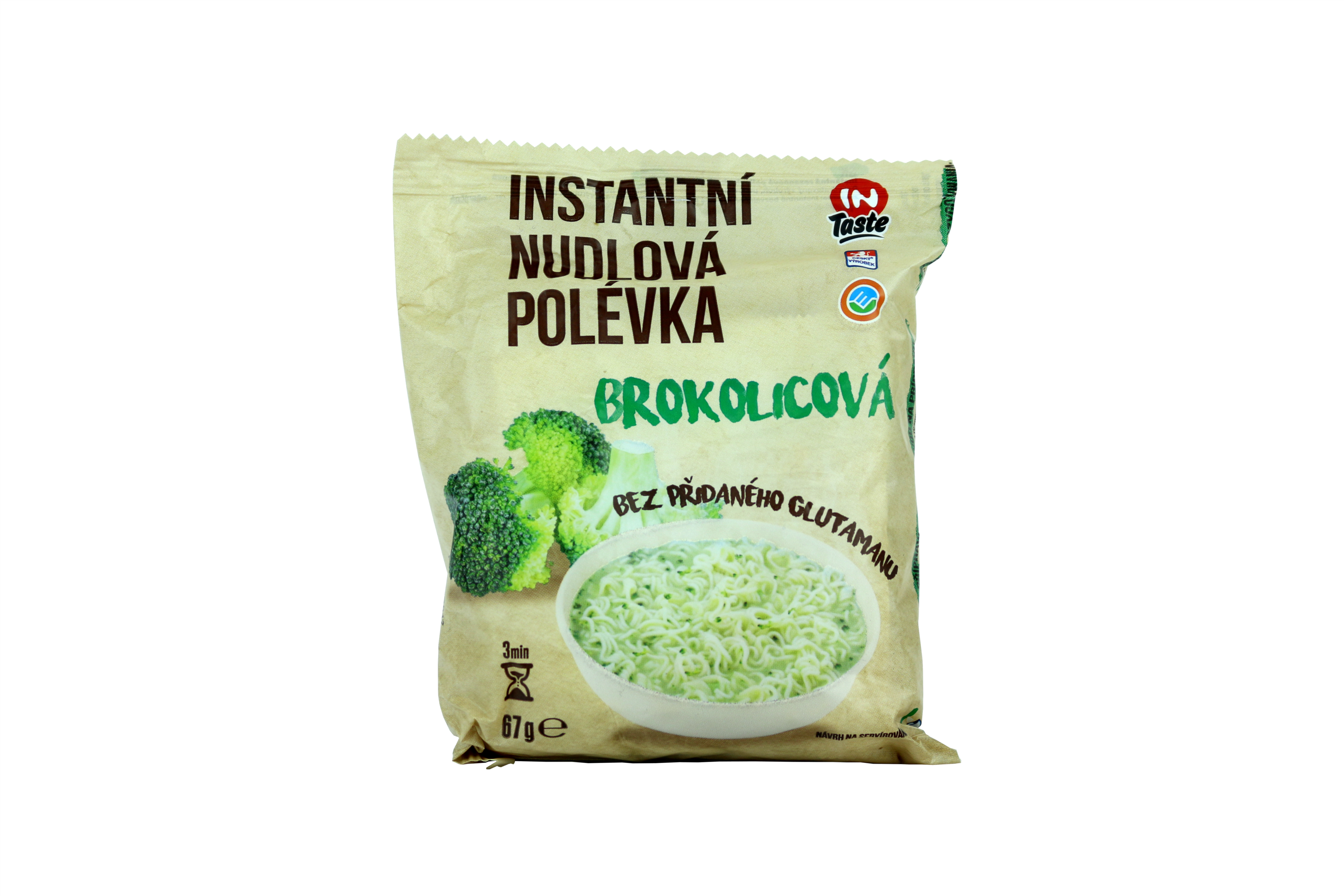 Instantní nudlová polévka brokolicová 67 g