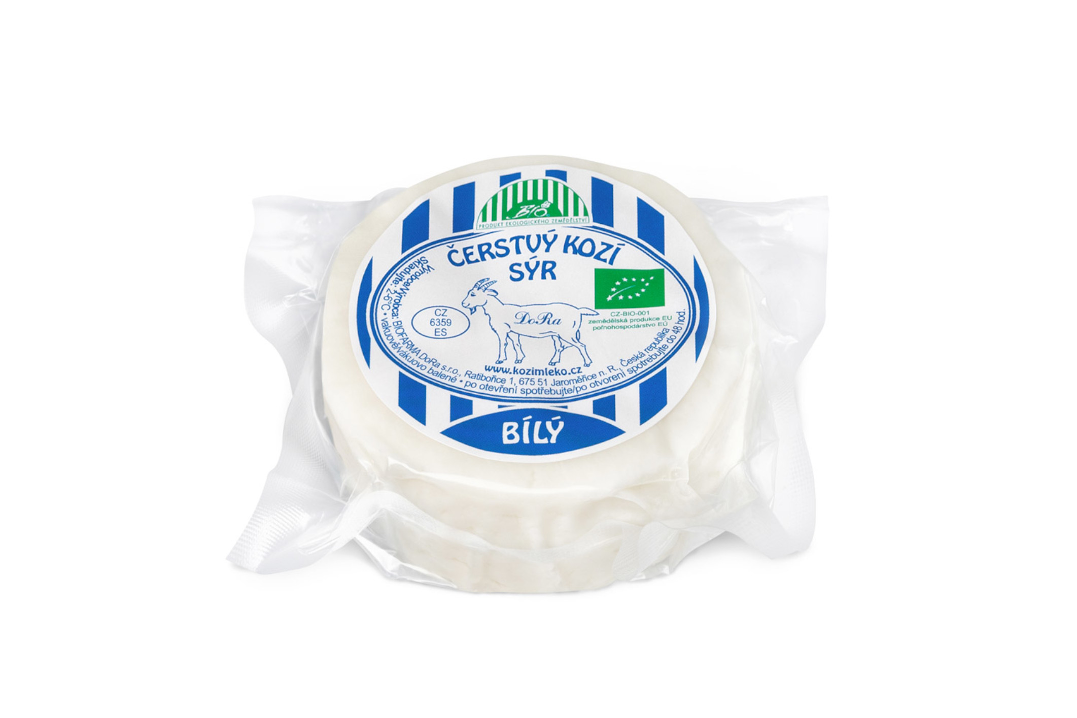 Čerstvý kozí sýr - bílý 85 g - pouze rozvoz vybraná města nebo osobní odběr