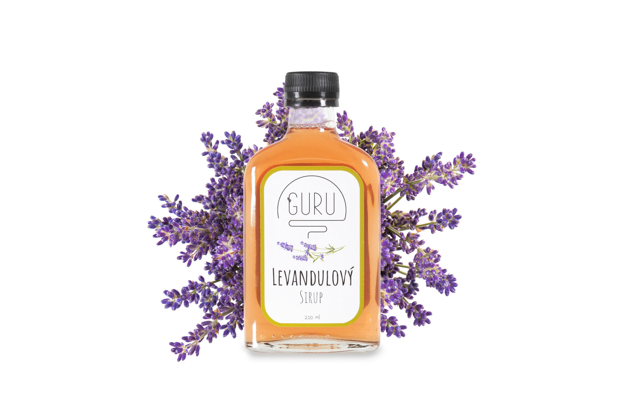 Sirup levandulový - GURU 200ml