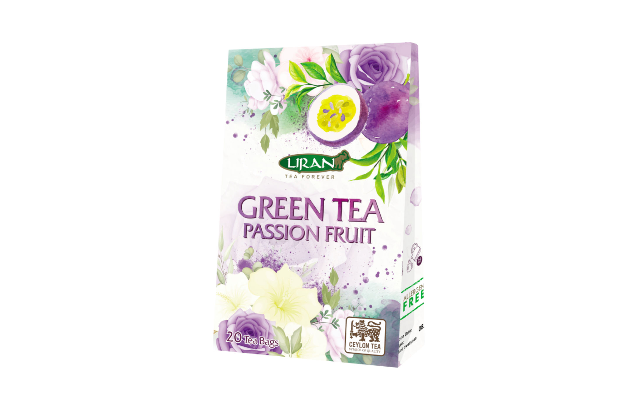 Čaj zelený PASSION FRUIT - Liran 20x1,5g